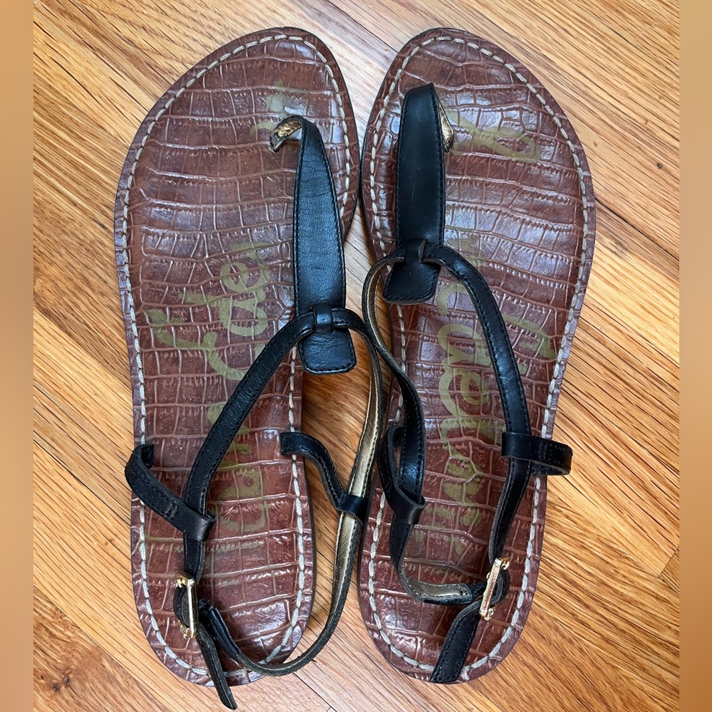 2 for 1! Sam Edelman Gigi Sandals Black Size 8.5 W